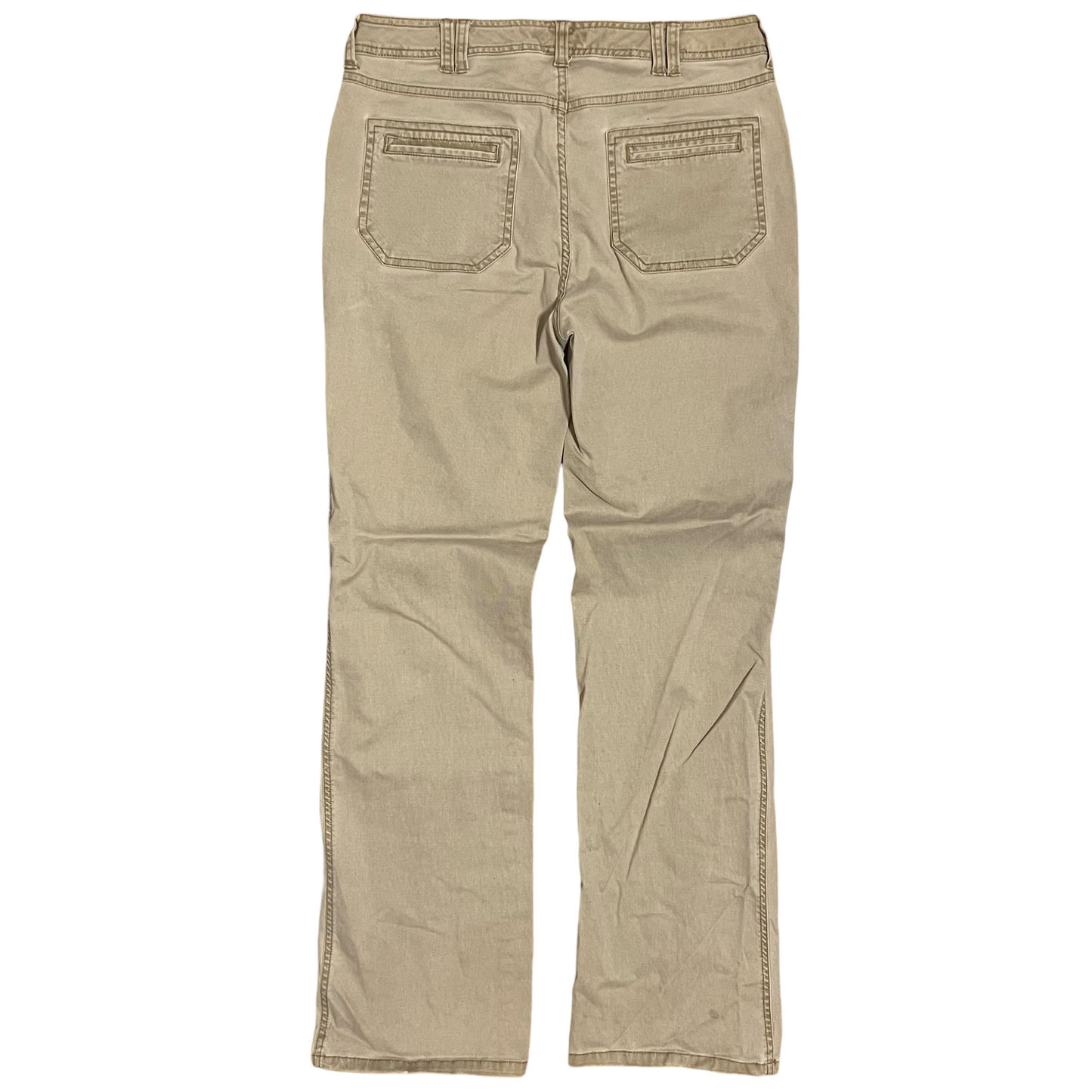 (ladies 8) faded glory stretch beige pants