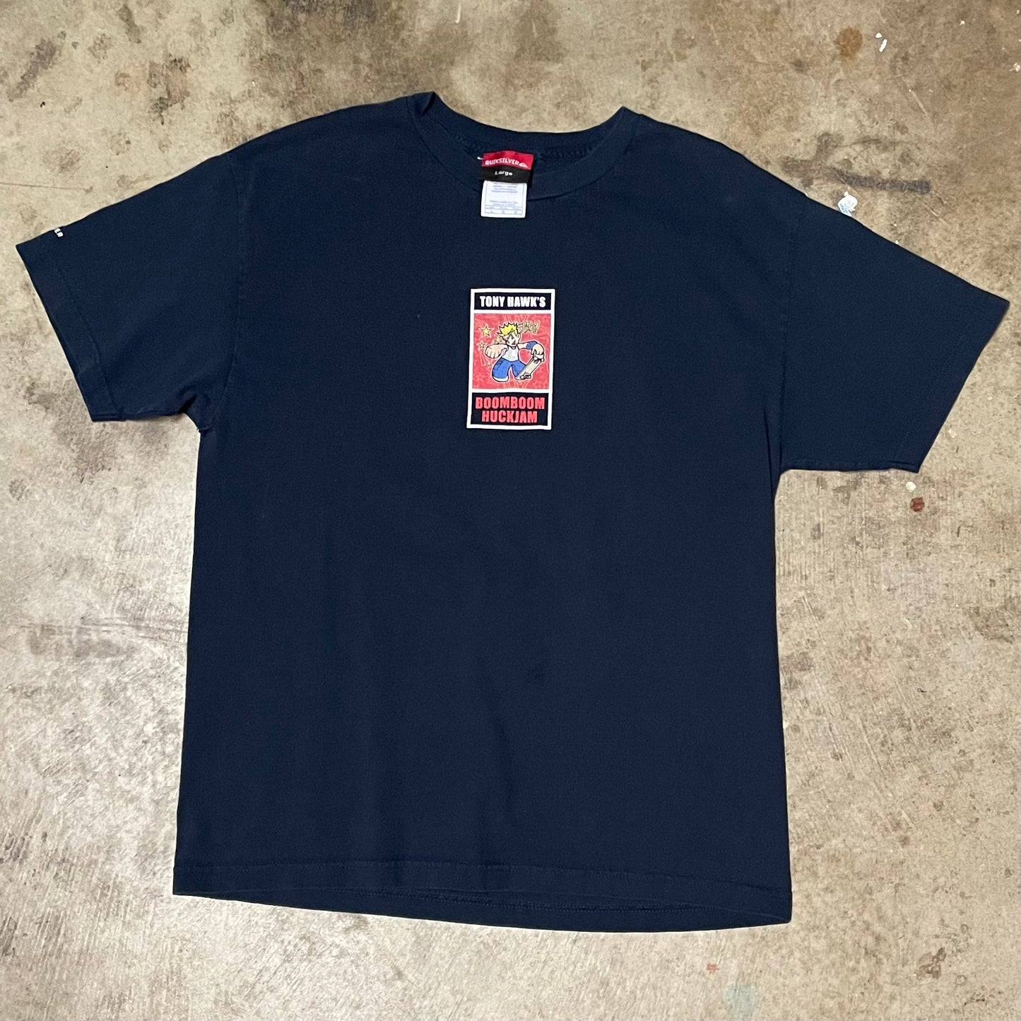 (L) Quiksilver 2002 tony hawk tee