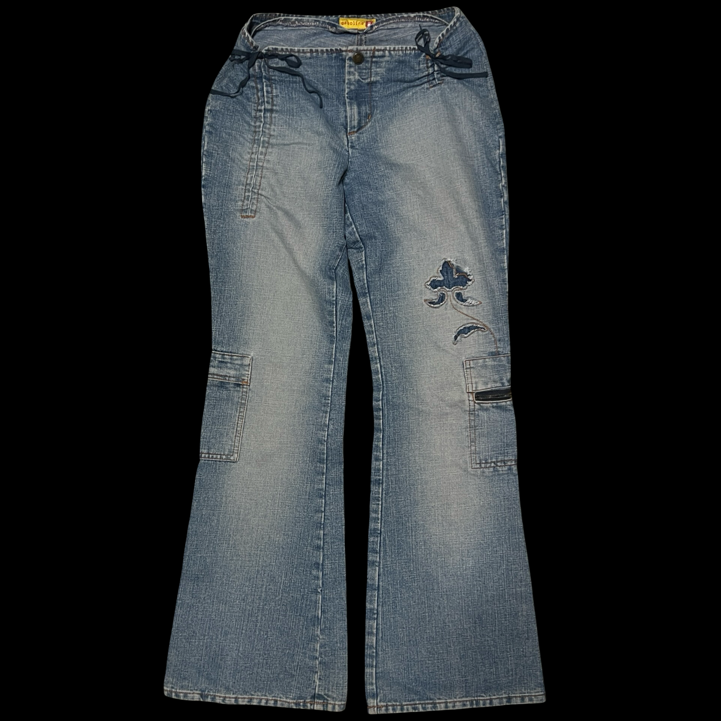 (24) y2k gasoline jeans