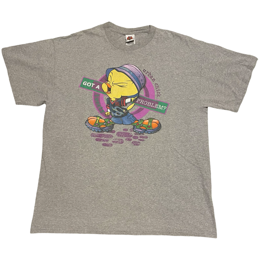 (L) 1997 Urban chick tweety tee