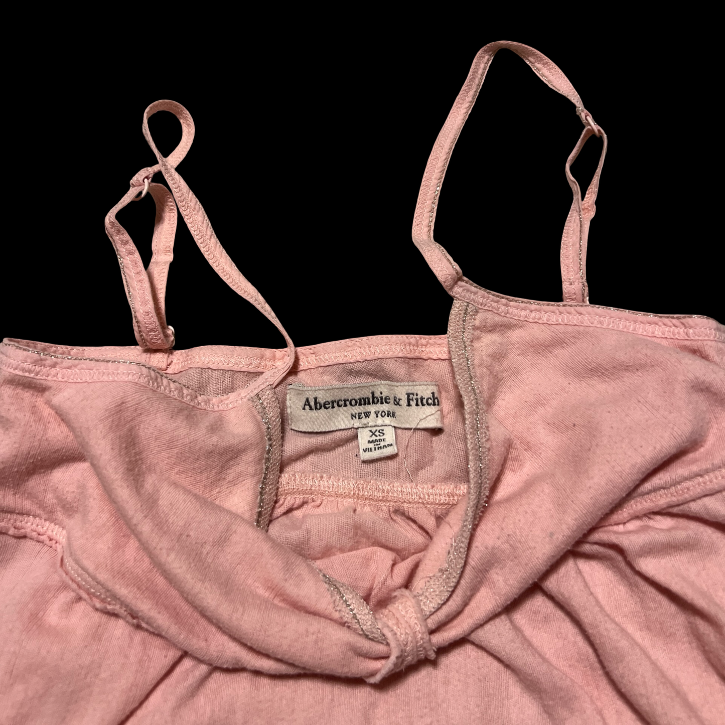 (XS) abercrombie and fitch babydoll tank top