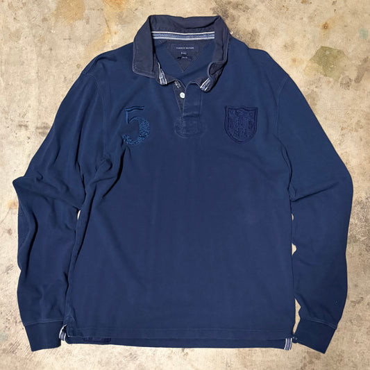 (XXL) Tommy Hilfiger slim fit polo long sleeve