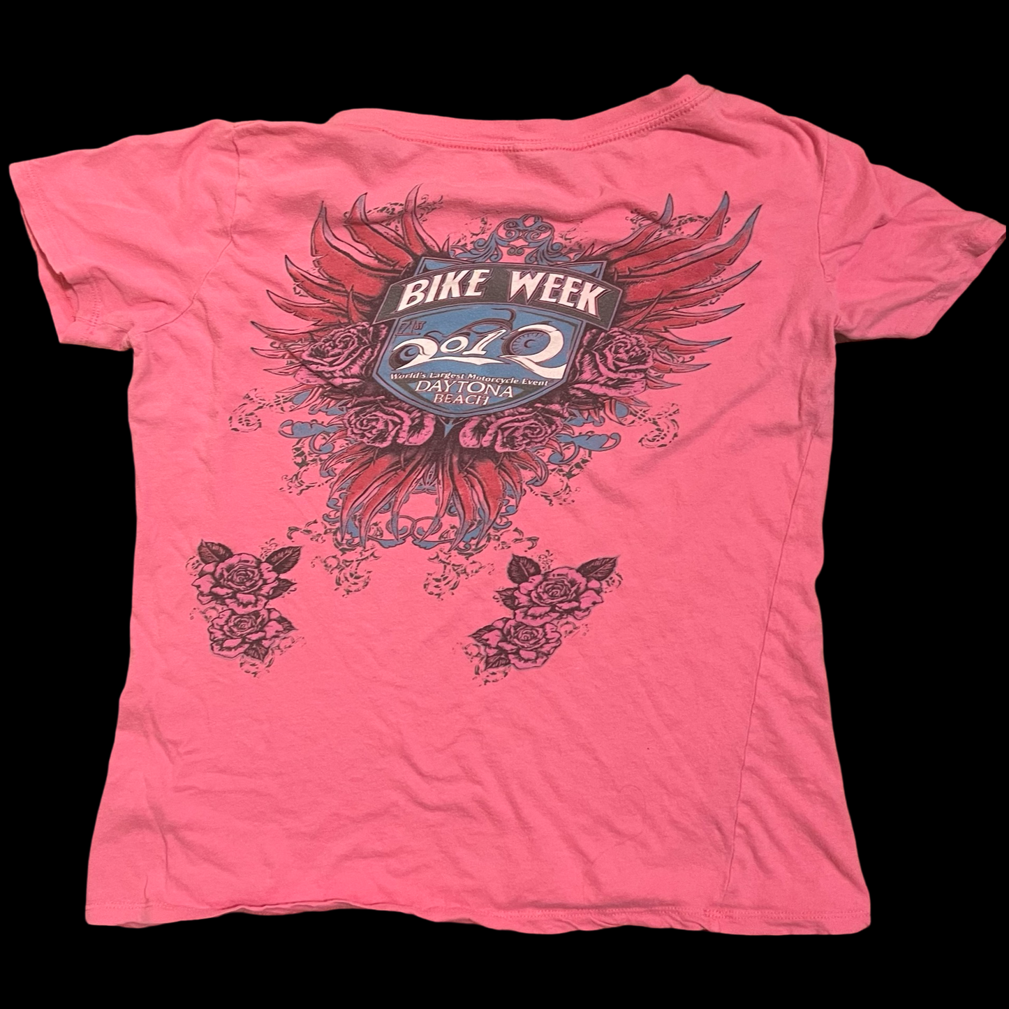 (XXL) 2012 bike week tee