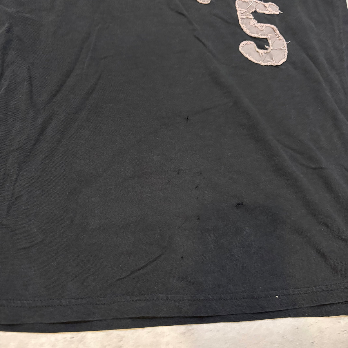 (XS) American eagle black AE 45 tee