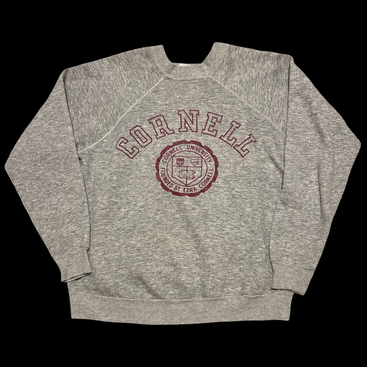 (M) vintage cornell university crewneck