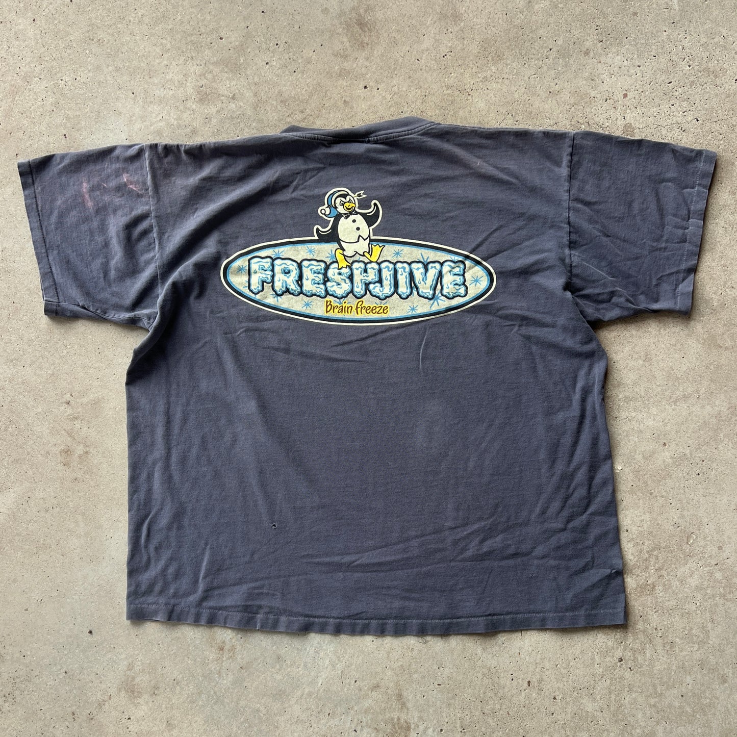 (XL) Vintage Freshjive skate tee