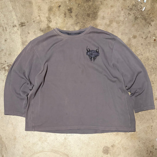 (3XL) Harley Davidson skull longsleeve