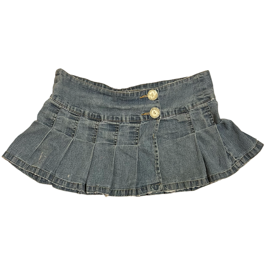 (13) angels mini pleaded skirt