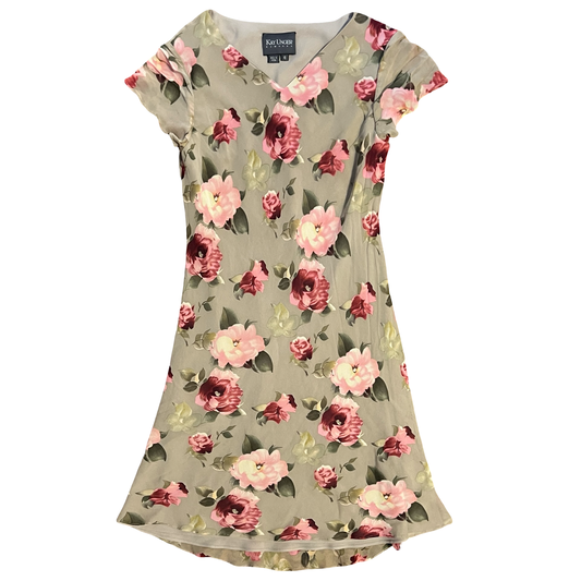 (6) kay unger midi dress