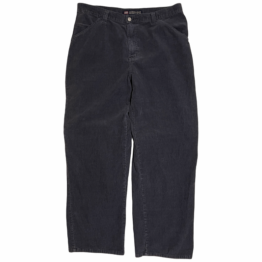 (36x32) faded glory navy corduroy pants