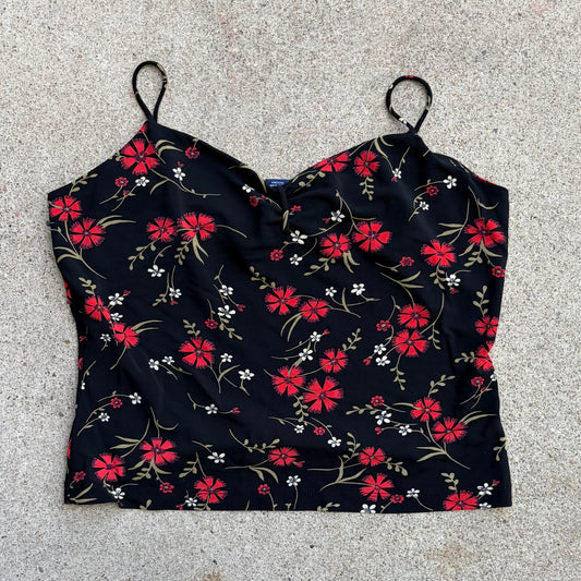 (M) Ann Taylor flower tank top