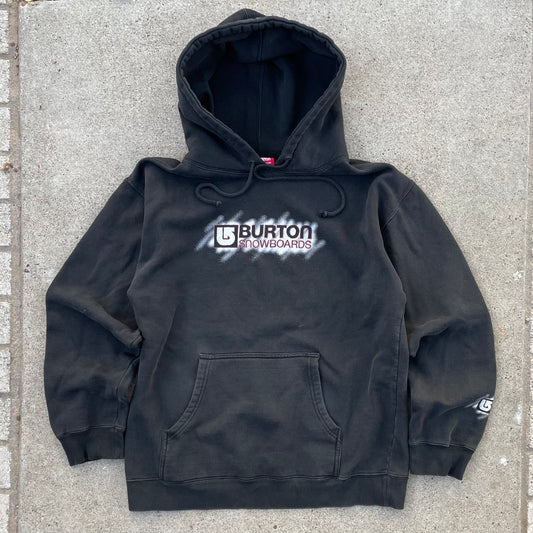 (L) Burton snowboards hoodie