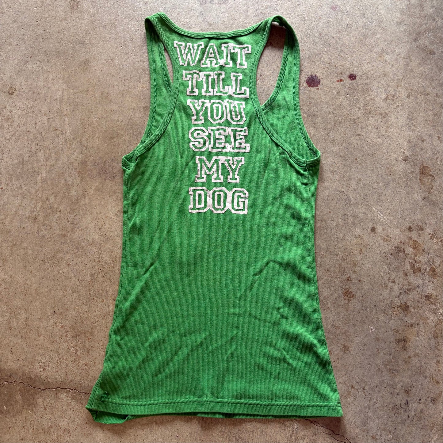 (S) Victoria’s Secret pink my dog tank