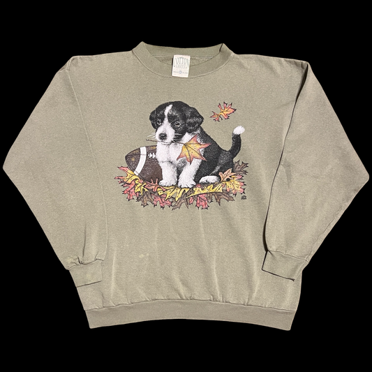 (XL) 1994 cotton grove green crewneck