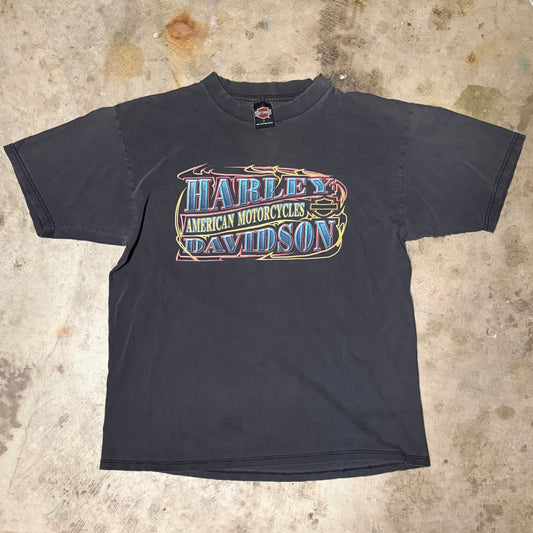 (L) Vintage Harley Davidson tee