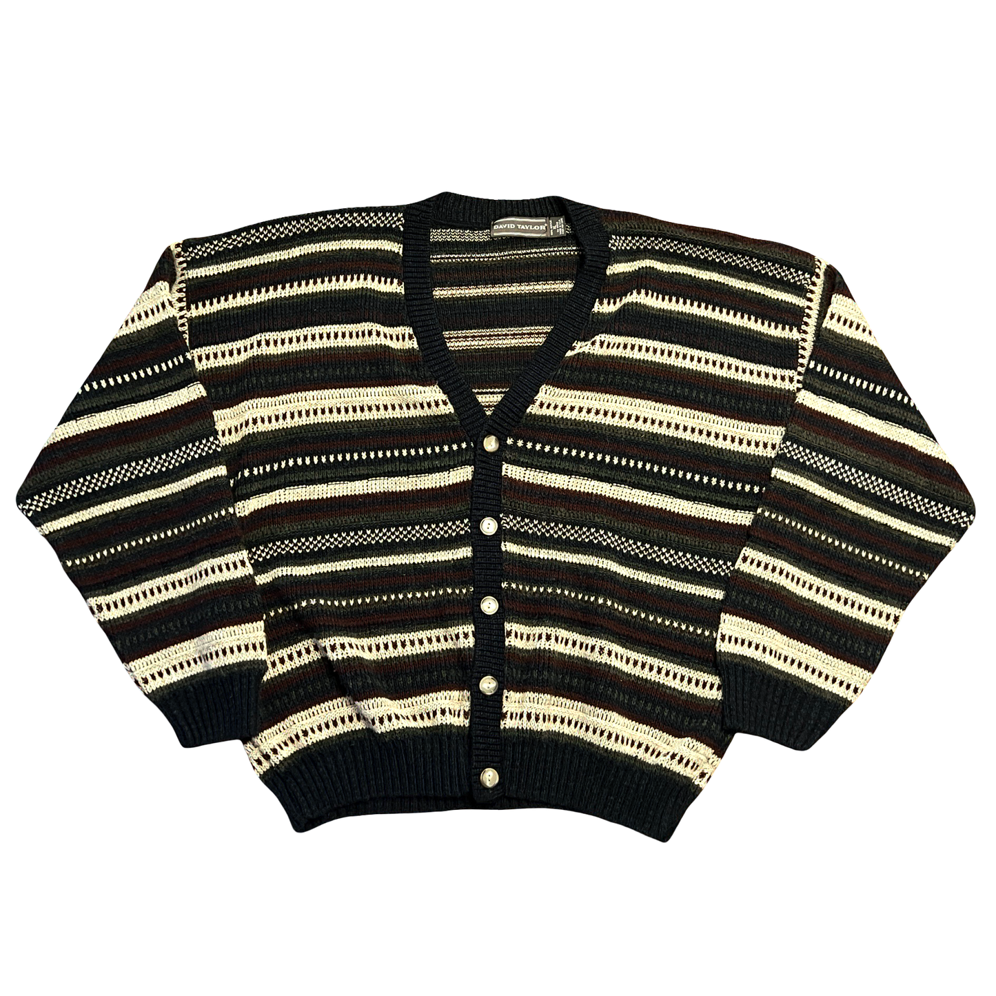 (XL) david taylor sweater cardigan