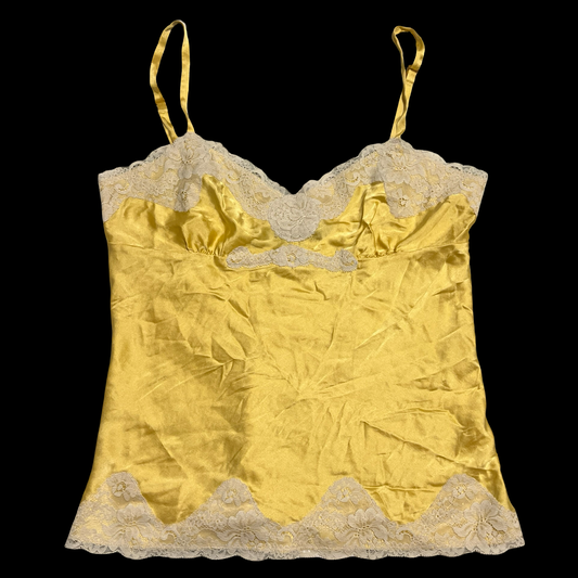 (XS) express design studio yellow top