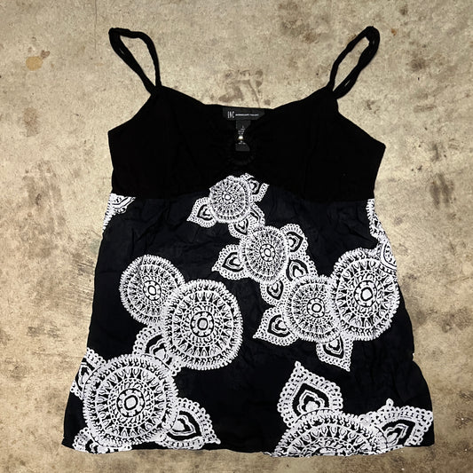 (L) international concepts semi sheer top
