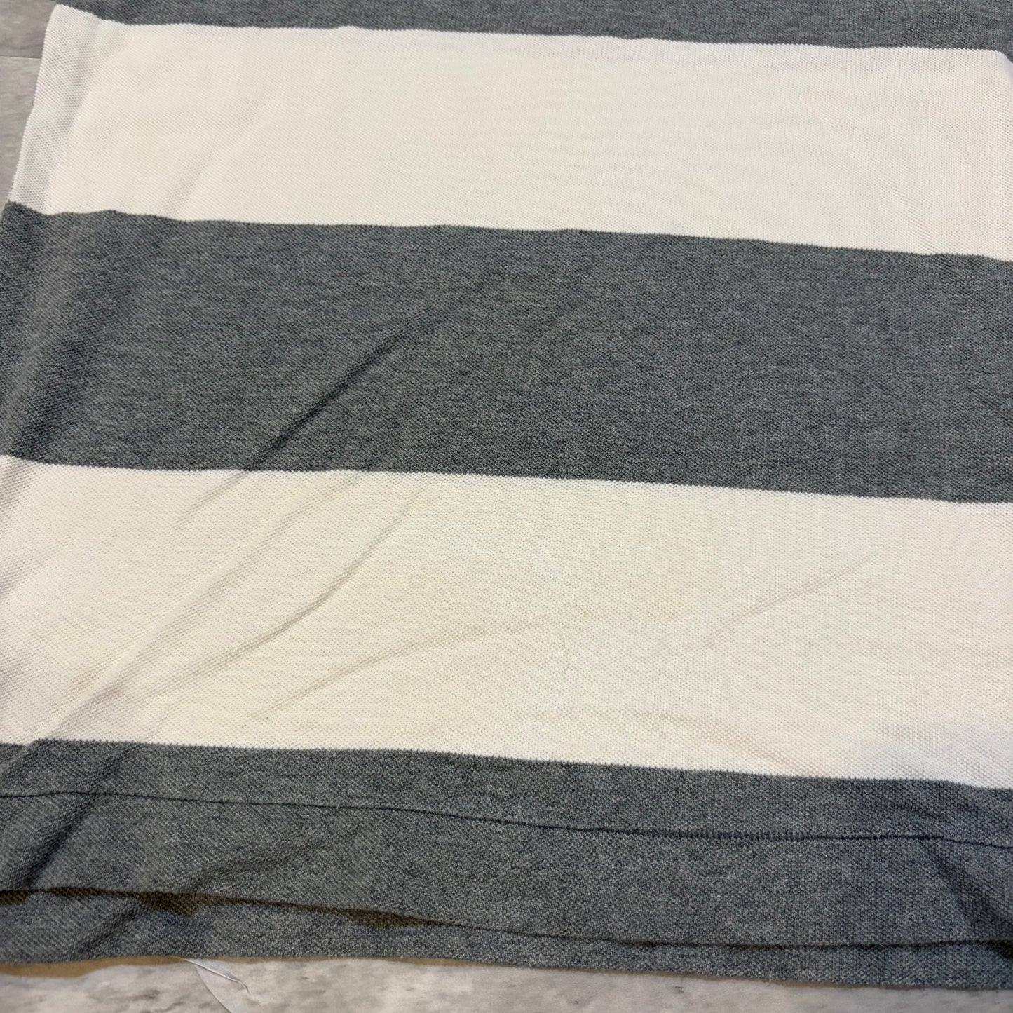 (M) American eagle 3 striped polo tee
