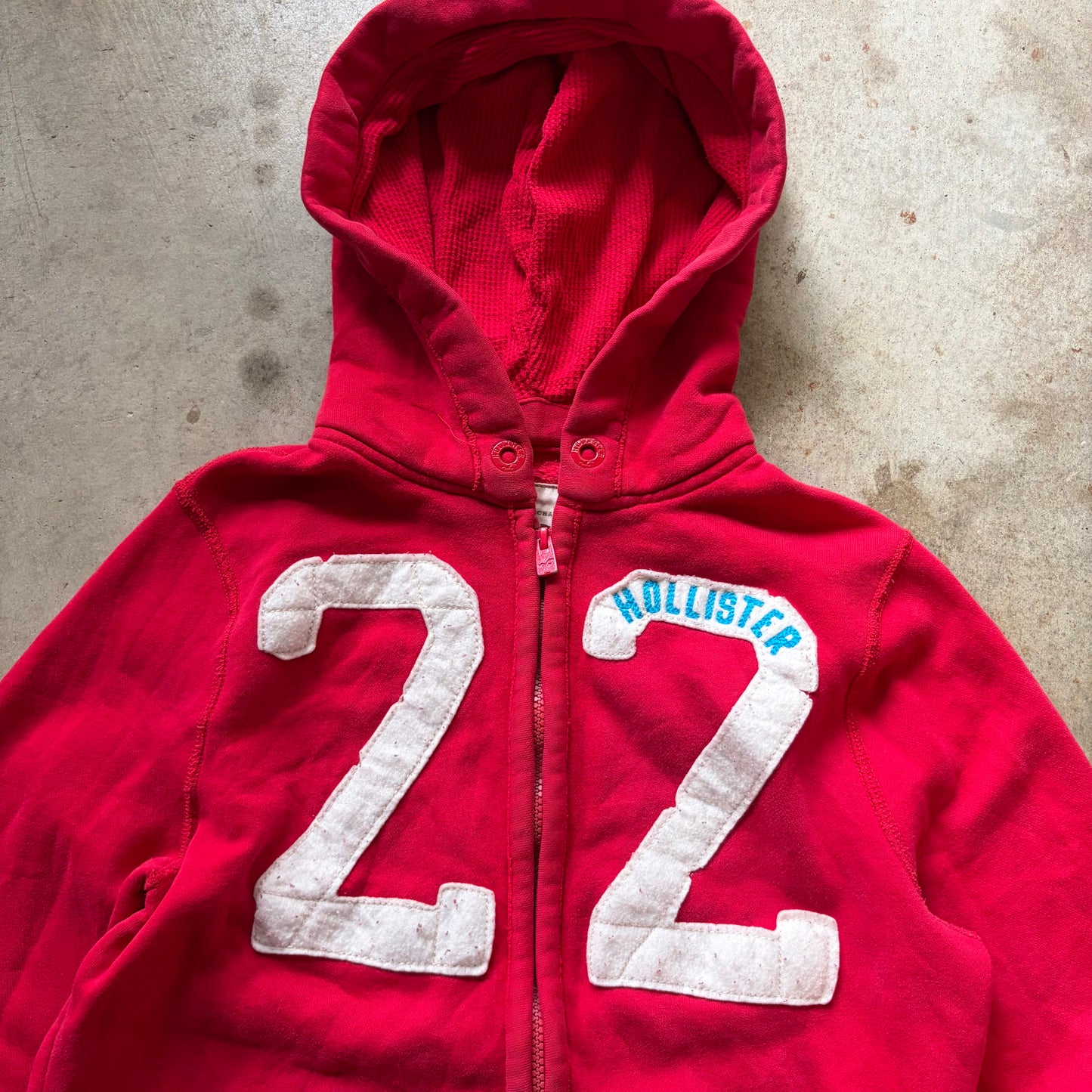 (S) Hollister 22 zip up hoodie