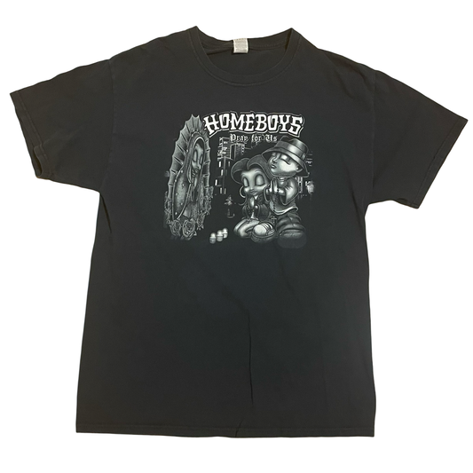 (M) Homeboys pray for us tee