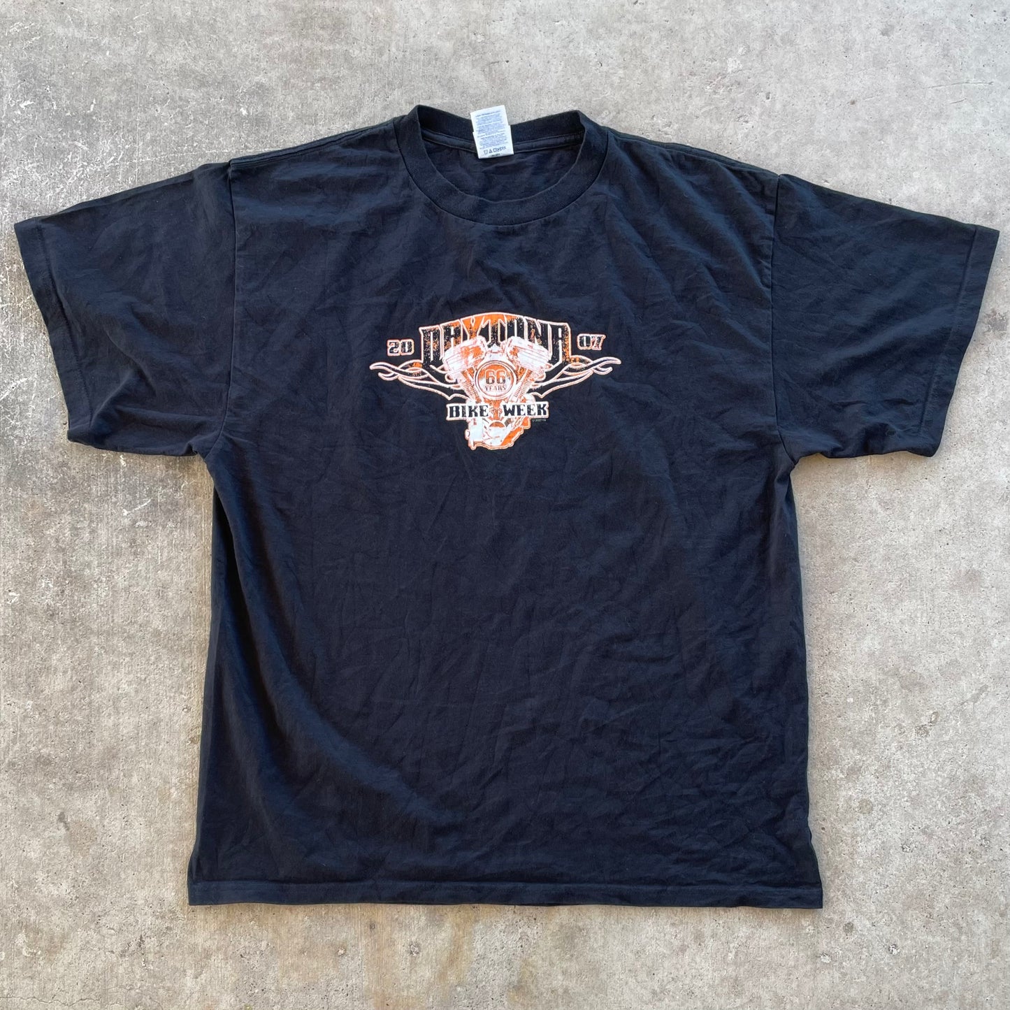 (XL) 2007 Bike week tee