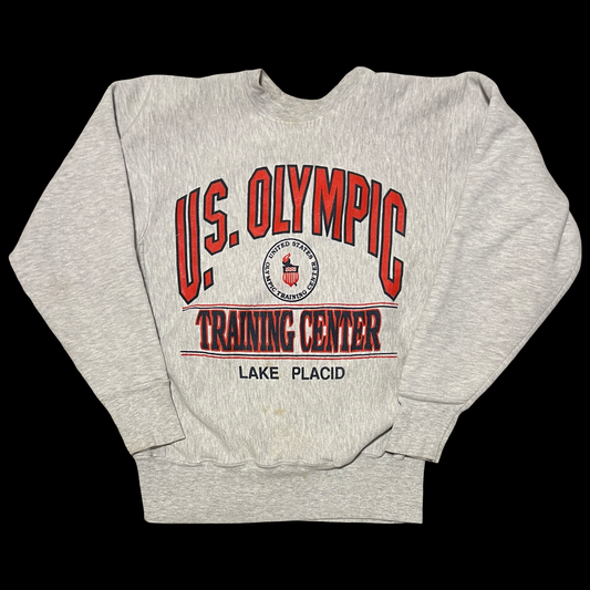 (M) vintage us olympic training center crewneck