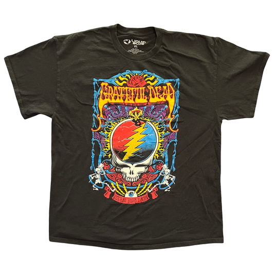 (XL) Grateful dead liquid blue tee
