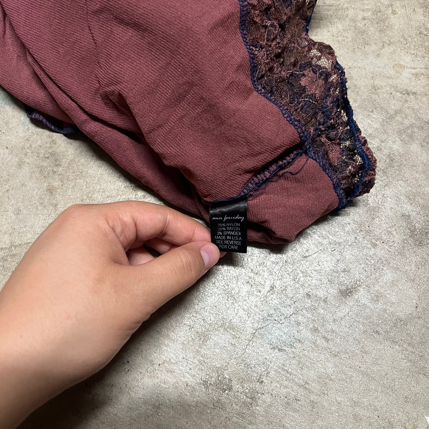 (XS) Ann ferriday tank