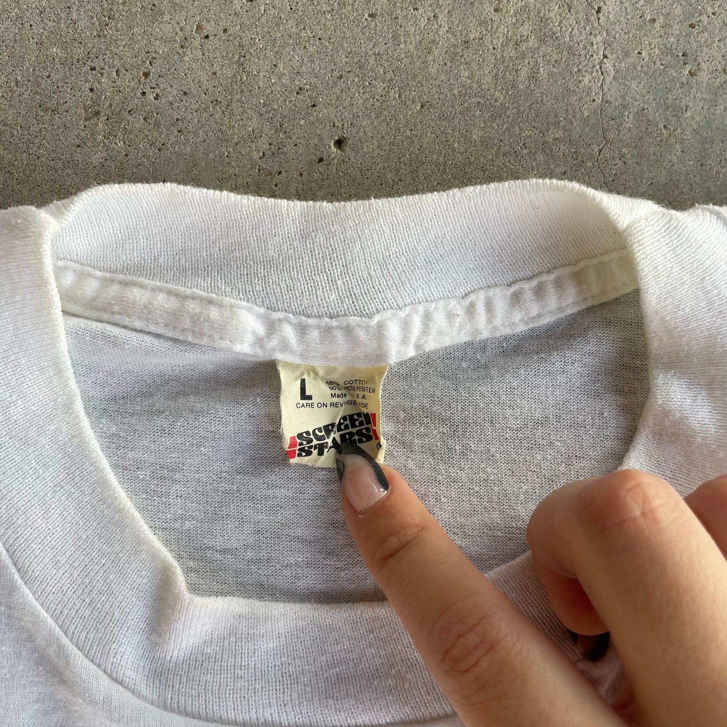 (L) 1989 Young Einstein tee