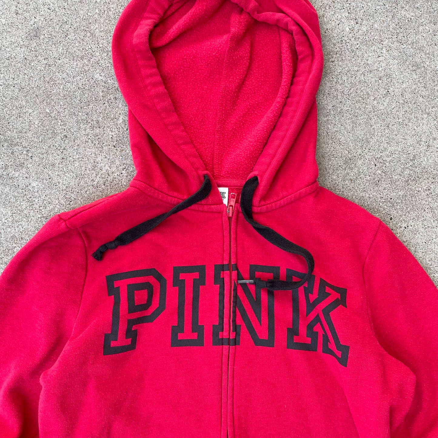 (S) victoria's secret pink red jacket