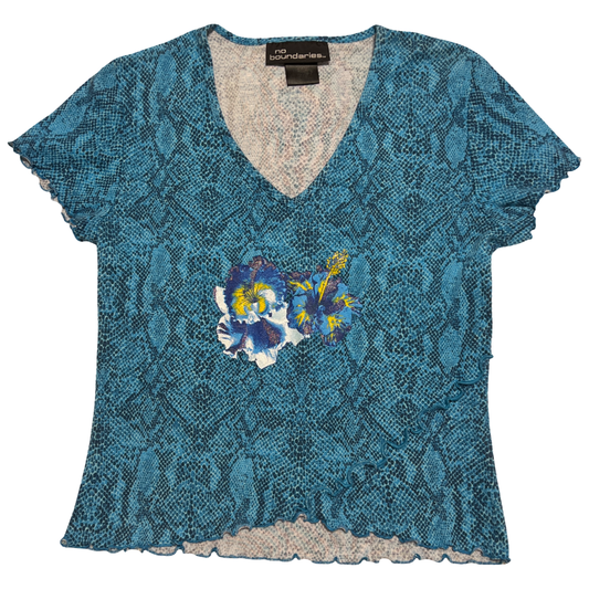 (YXL) no boundaries baby tee