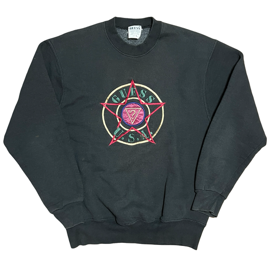 (L) vintage guess crewneck