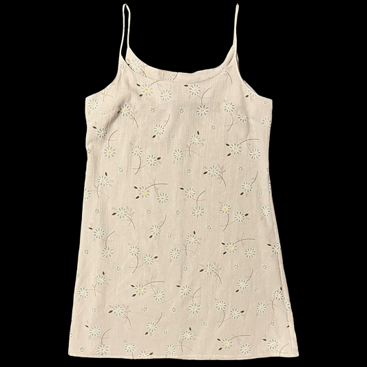 (L) revival sage floral mini dress