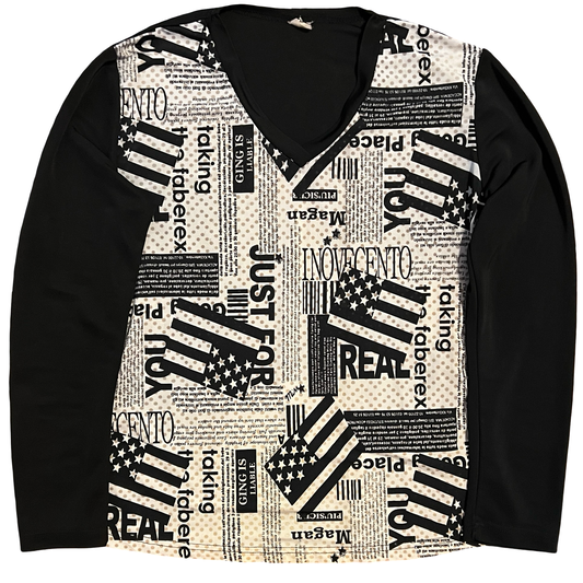 (M) just for you mesh long-sleeve