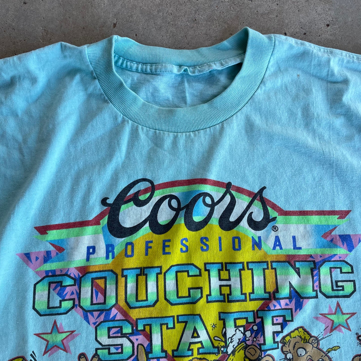 (L) 1988 Couching staff tee