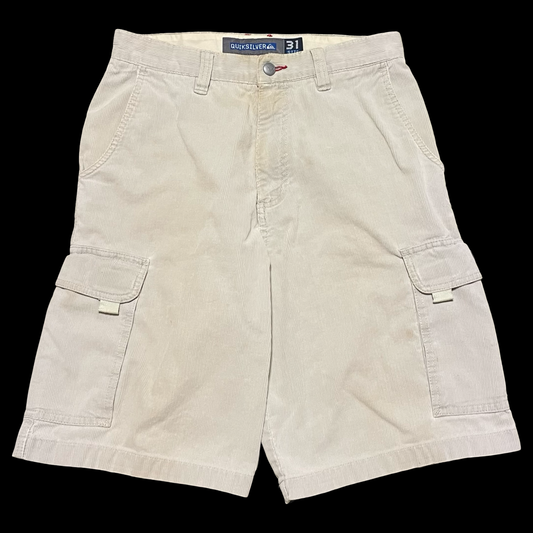 (31) Quiksilver corduroy shorts