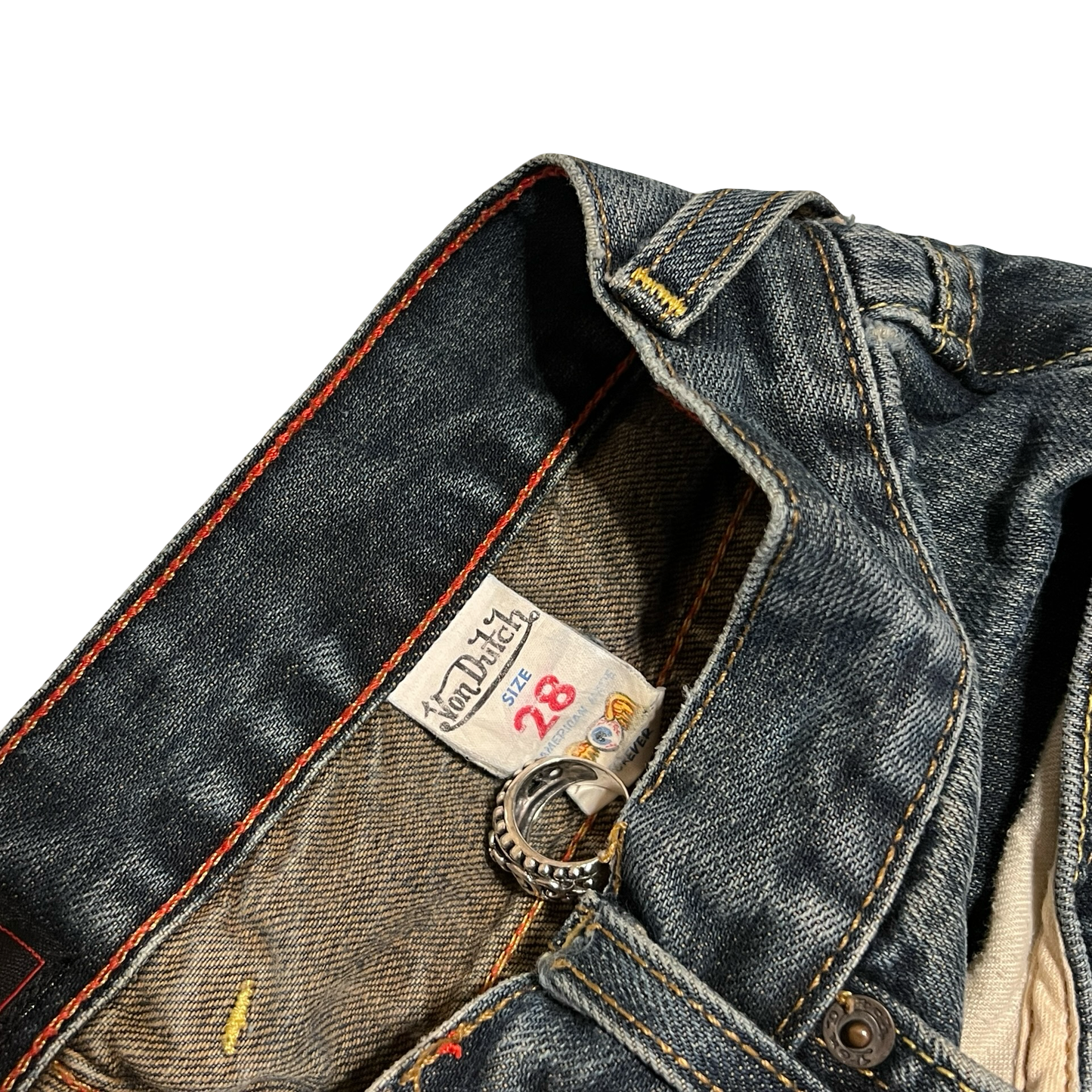(28) von dutch women's jeans