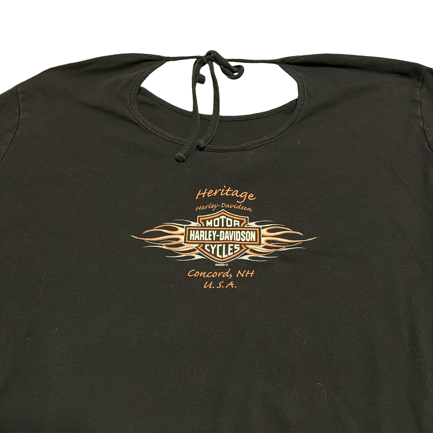 (2X) 2006 heritage harley long-sleeve