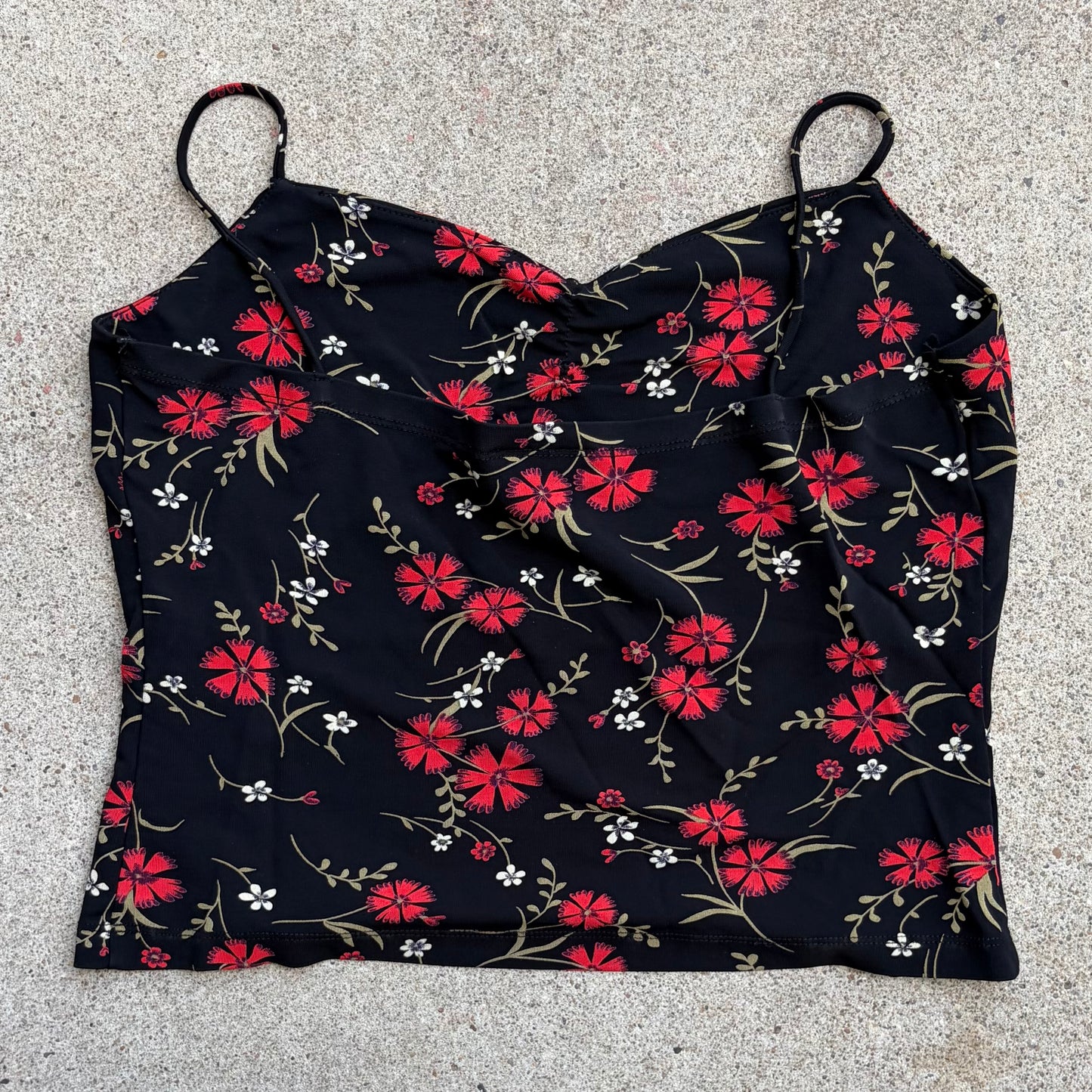 (M) Ann Taylor flower tank top