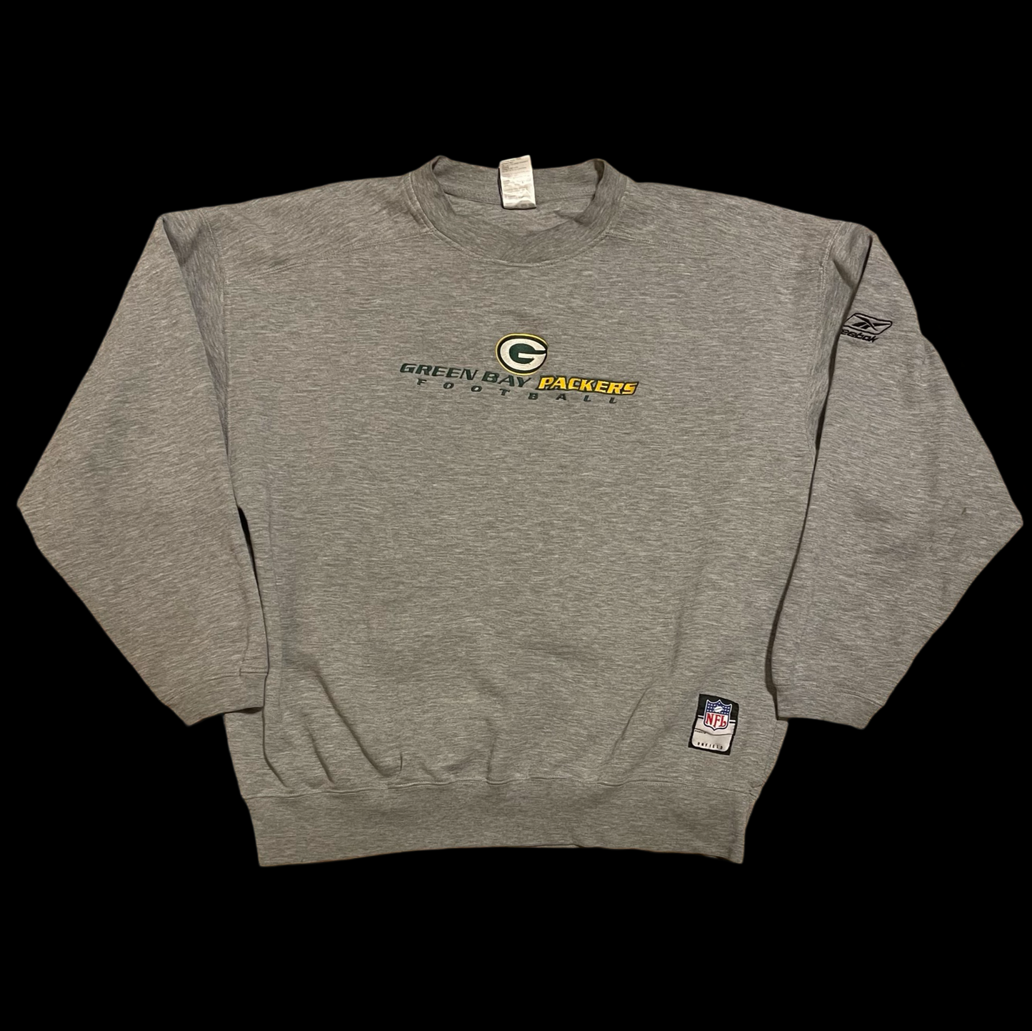 (XL) Greenbay packers reebok crewneck