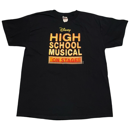 (L) High school musical on stage tee