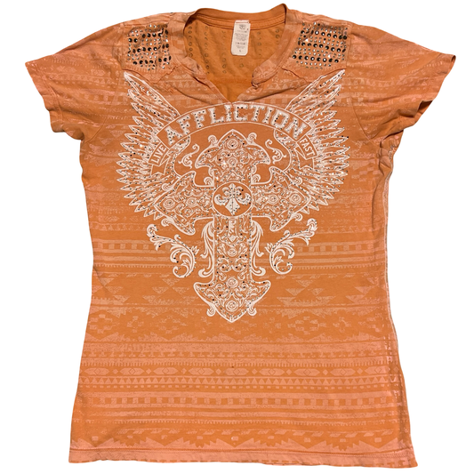 (L) affliction tee