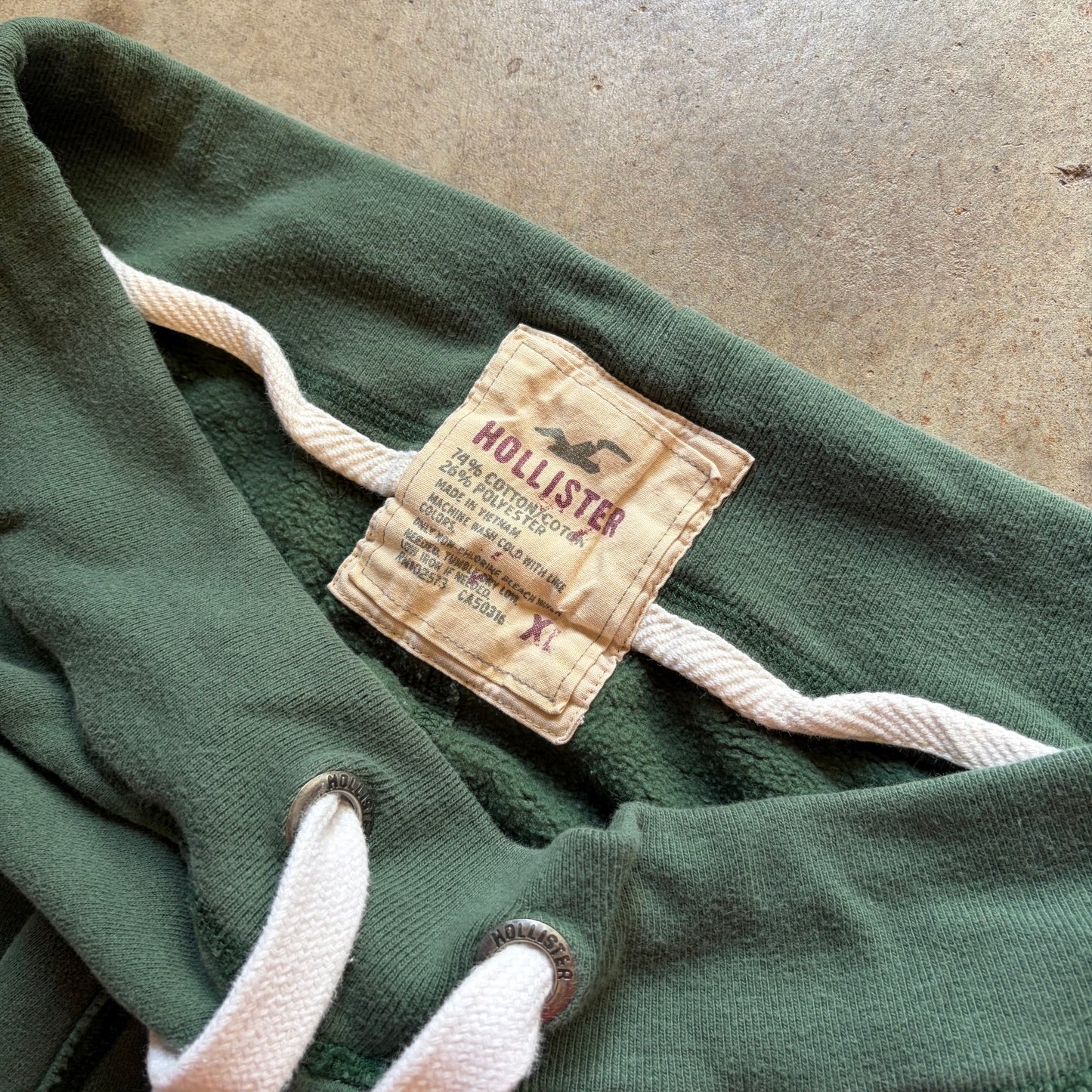 (XL) Hollister green sweatpants
