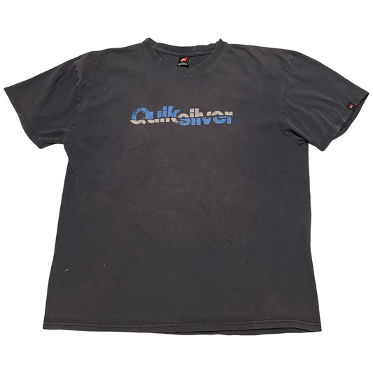 (XL) quiksilver spellout tee