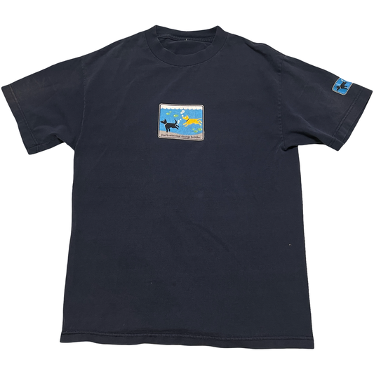 (M) don't swim near strange bubbles tee