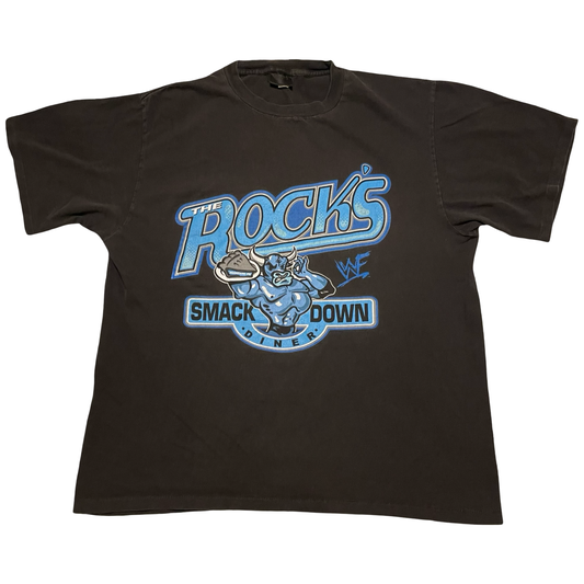 (XL) Vintage The Rock's smackdown diner tee