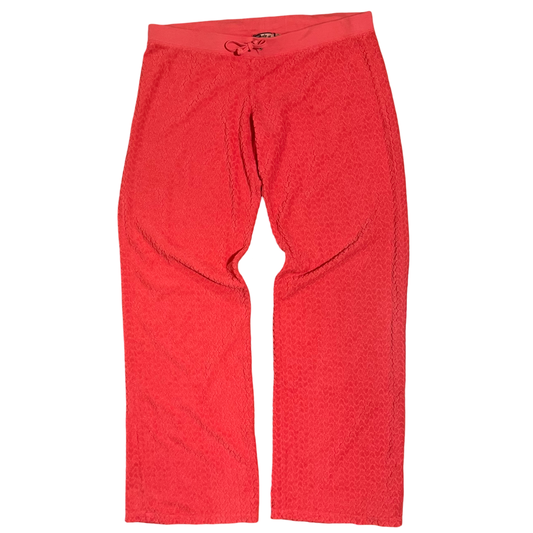 (L) juicy couture neon pink pants