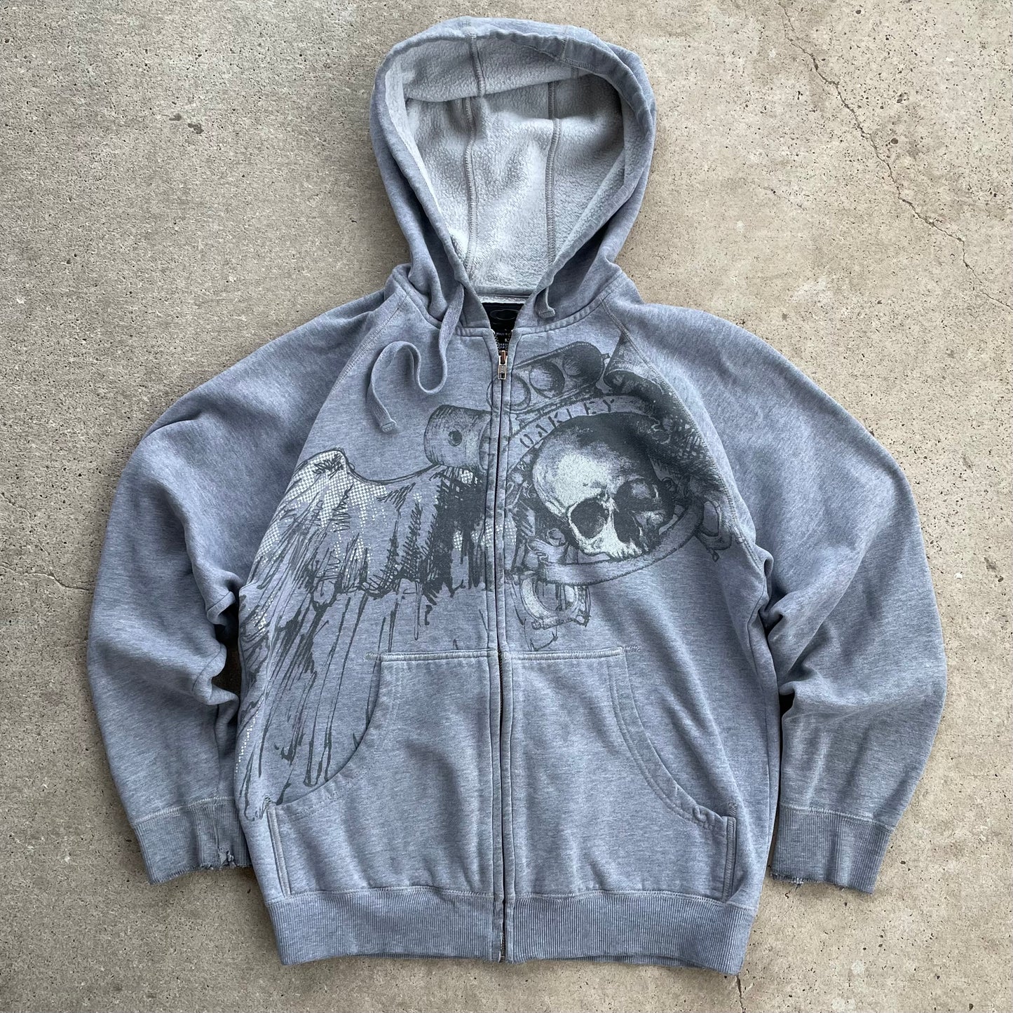 (S) Oakley skull jacket