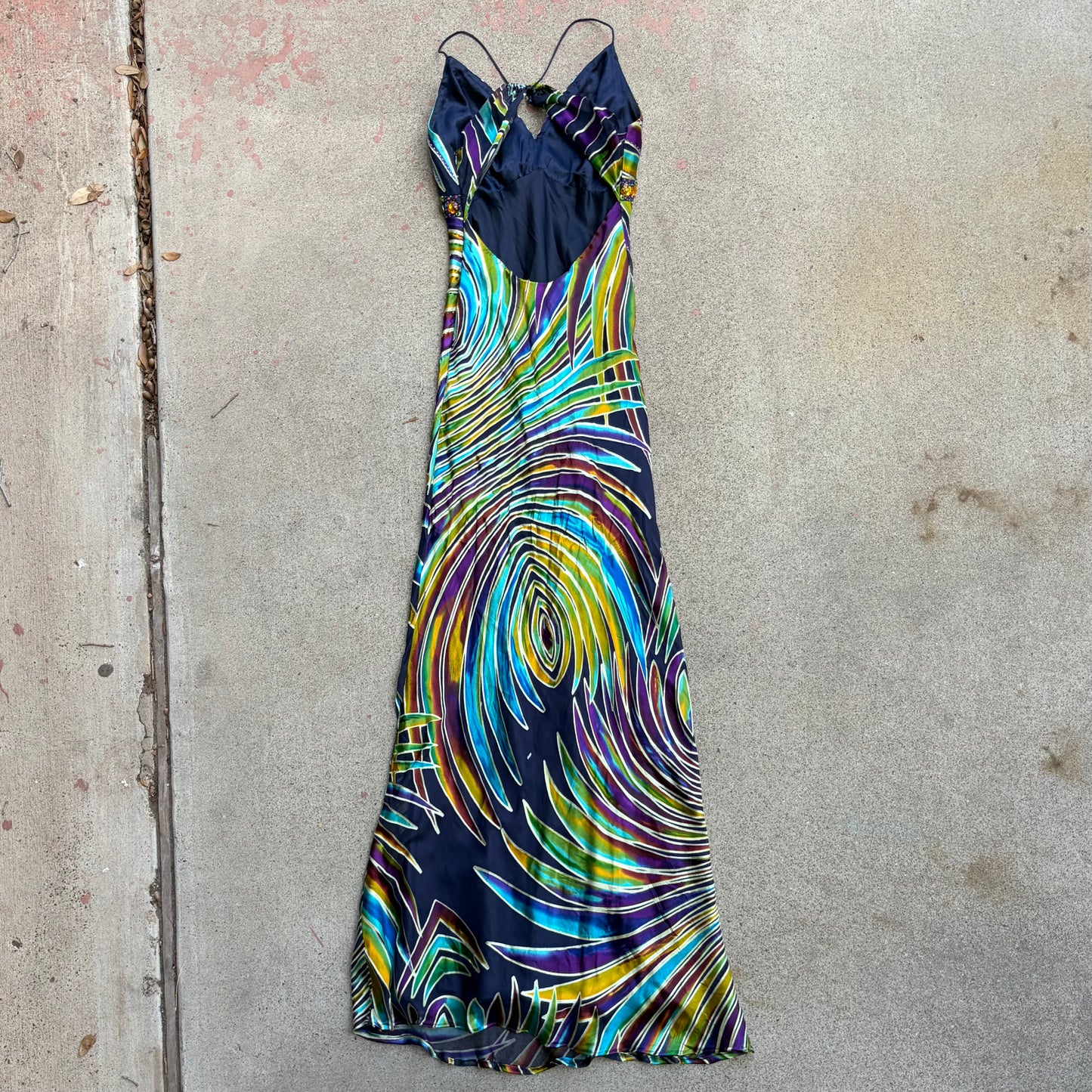 (2) cache maxi dress